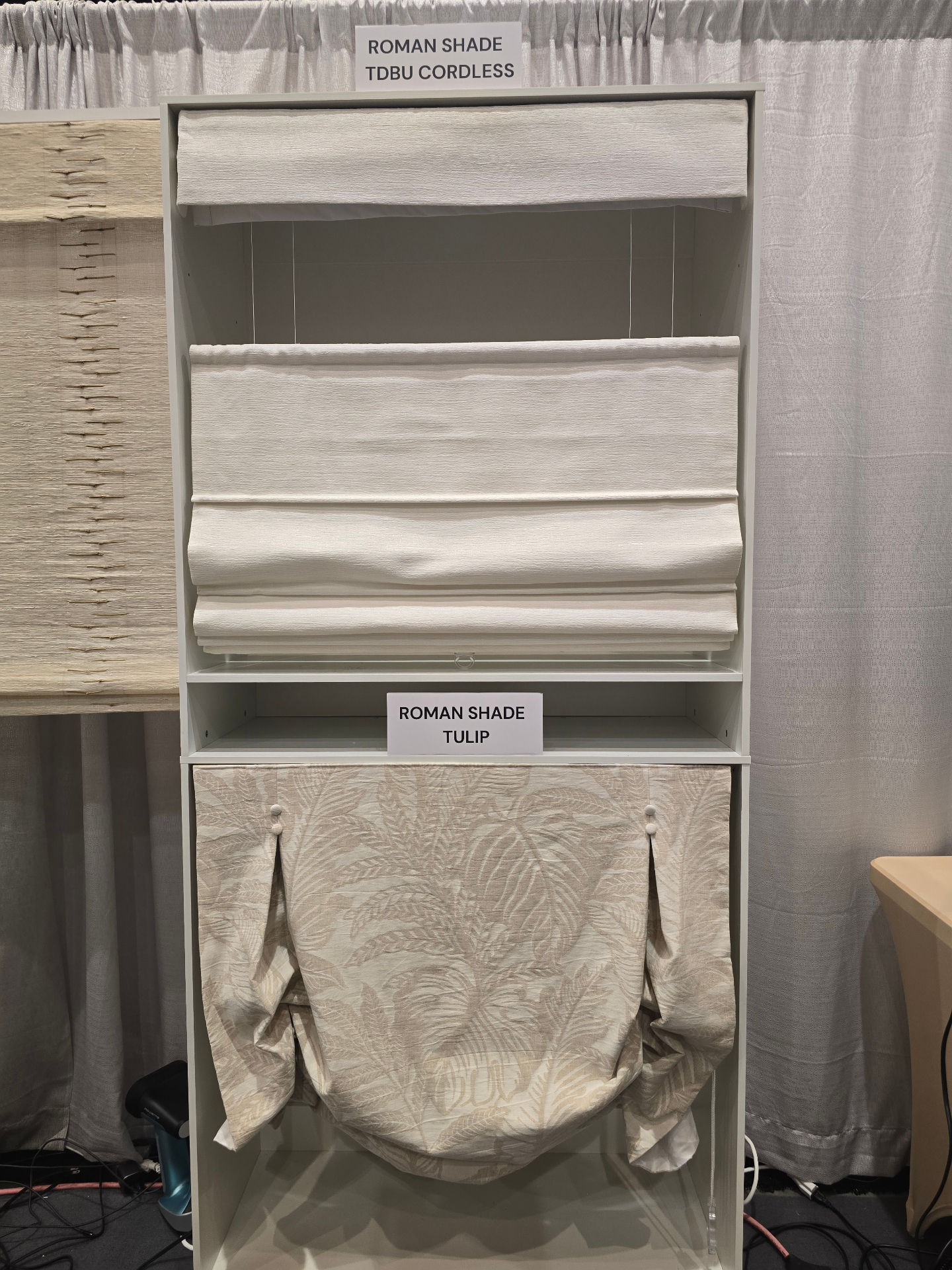 Roman Shade — TDBU Cordless & Tulip